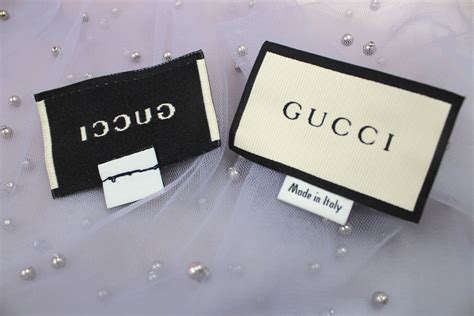 gucci clothing tags|authentic gucci labels.